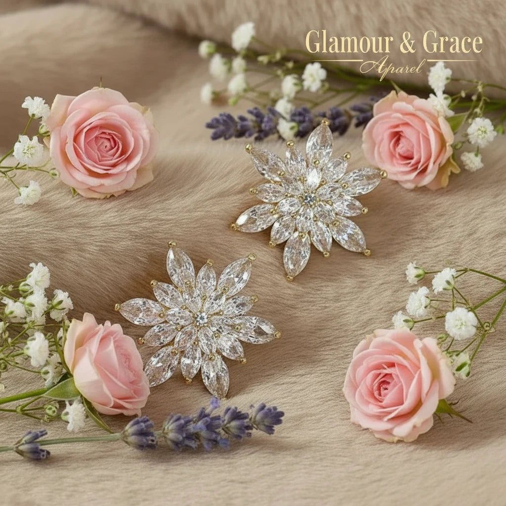 Luxury Snowflake Earrings