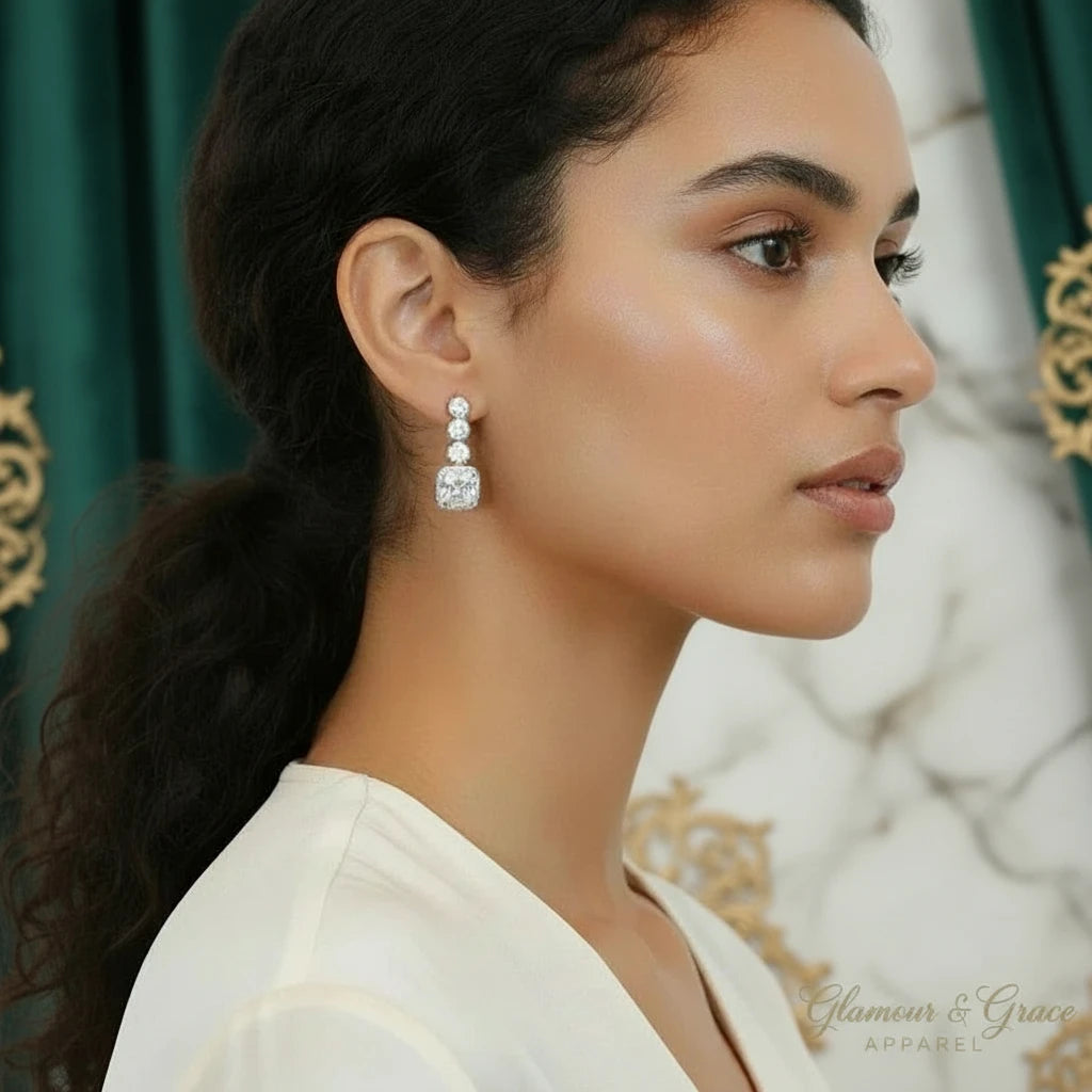 Luxury Sparkling  Earrings
