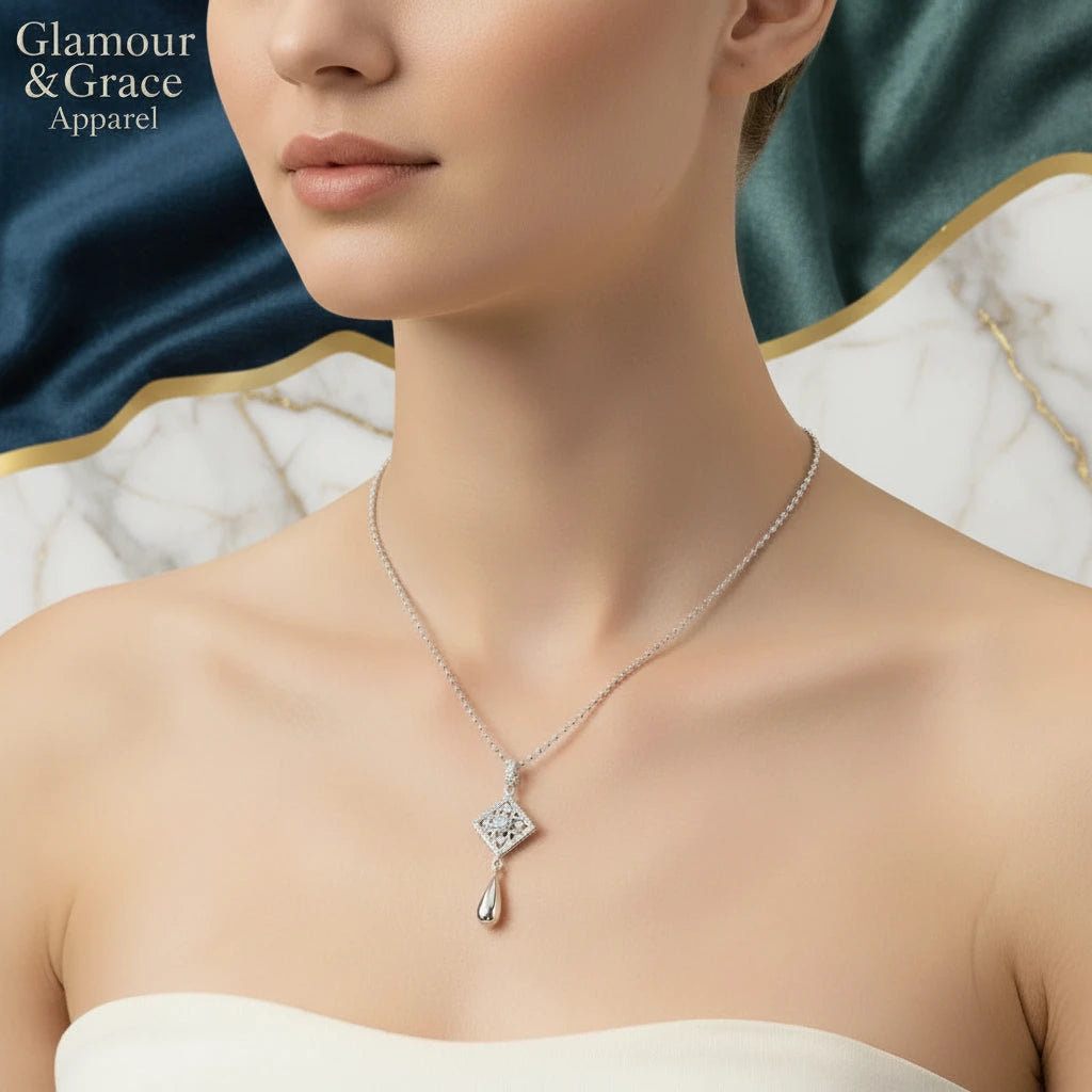 Luxury French Flower Pearl  Jewelry Set