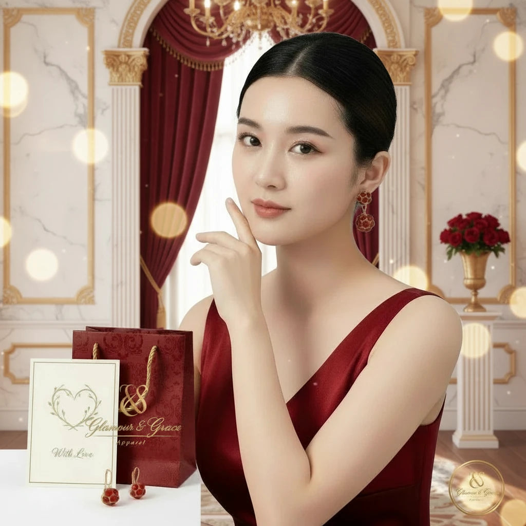 Luxury Elegant Stud Earrings