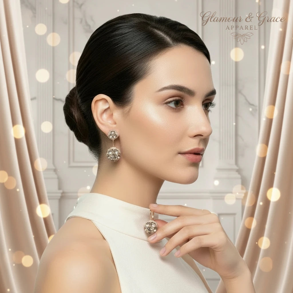 Luxury Elegant Stud Earrings