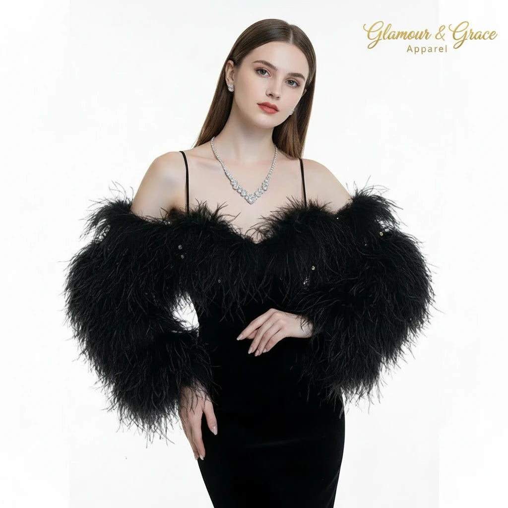 Luxury  Rhinestone Earrings & Necklace Set